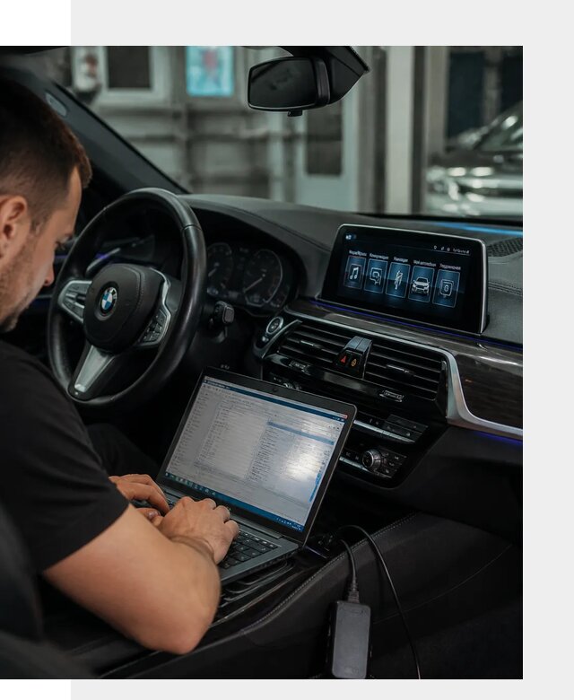 Русификация мультимедиа BMW для авто под ключ в Ангарске