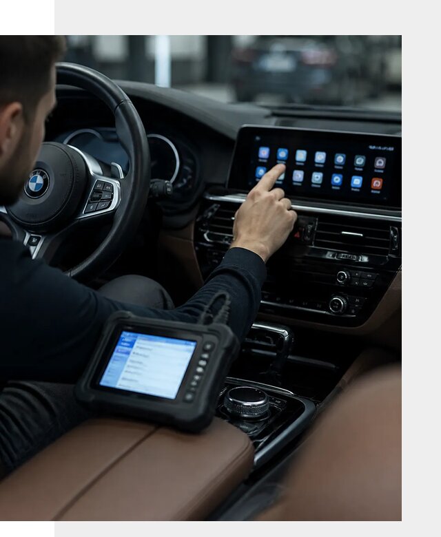 Установка приложений и мультимедиа сервисов BMW в Ангарске