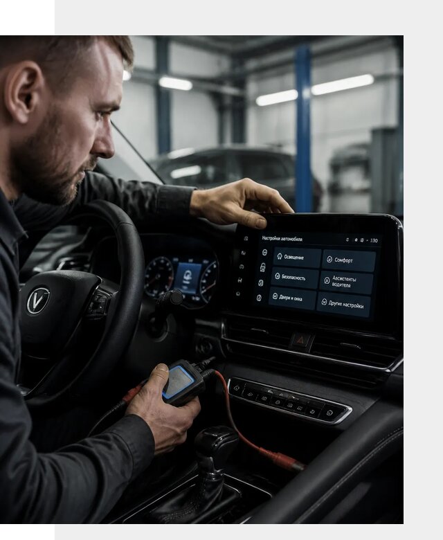 Русификация Changan CS55 и мультимедиа под ключ в Ангарске