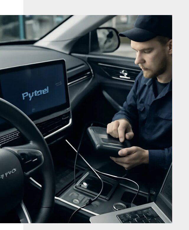 Русификация автомобилей Jetour с адаптацией меню в Ангарске