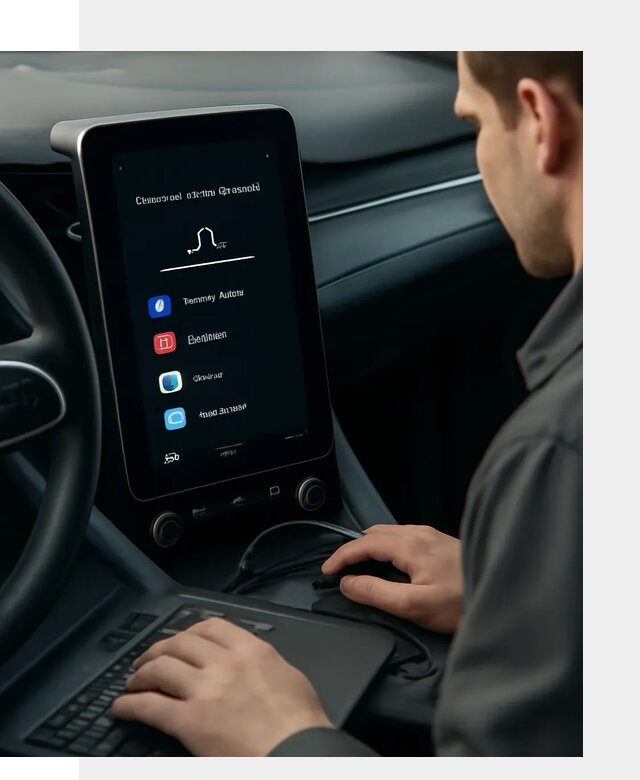 Установка приложений Lynk Co на автомобиль в Ангарске