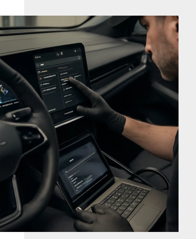 Русификация приборной панели Rising автомобиля в Ангарске