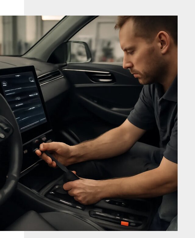 Восстановление автомобиля после русификации в Ангарске