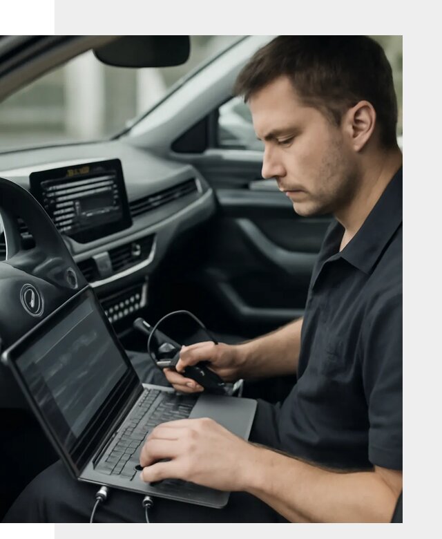 Настройка телематики автомобиля под ключ для авто в Ангарске