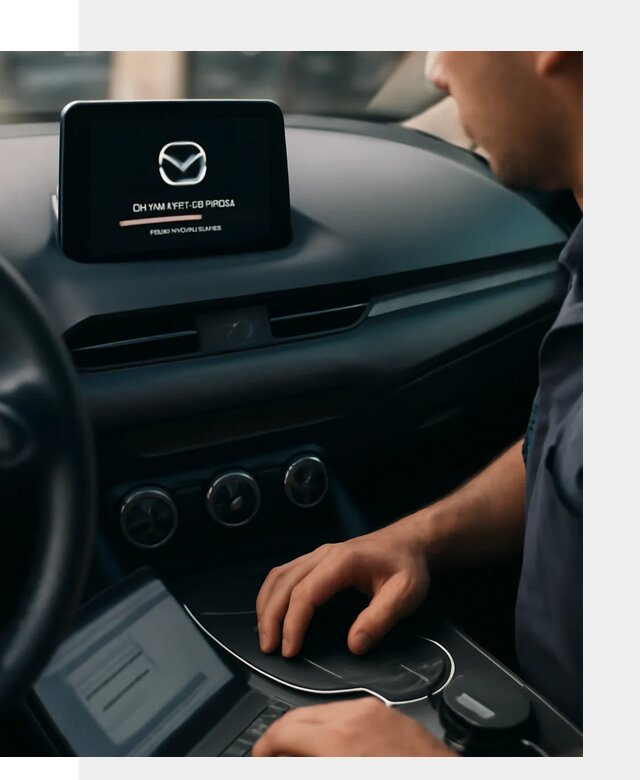 Установка приложений Mazda на мультимедийную систему в Ангарске