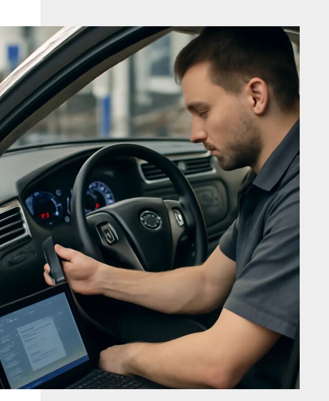 Русификация приборной панели Nissan для авто в Ангарске